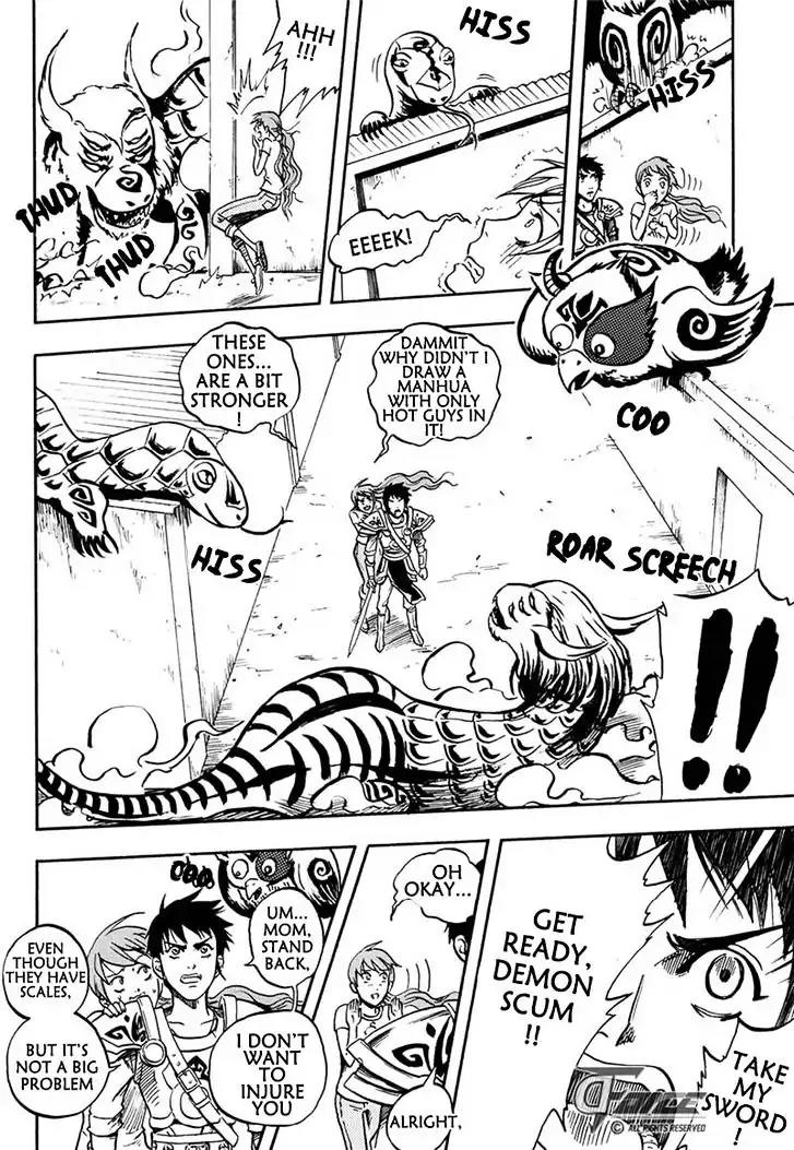 Welcome to the 3rd Dimension! Chapter 7.1 page 9 - Chapter 7.1: Typhoon Season's Night of One Hundred Demons (Part 1)