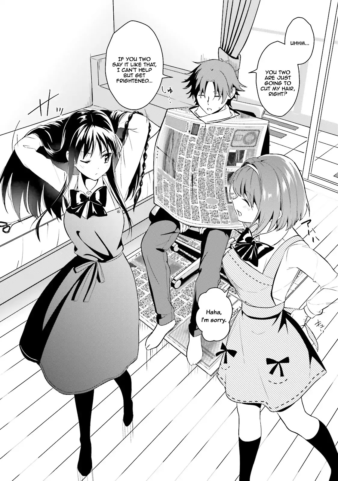 Welcome to the Classroom of the Supreme Ability Doctrine: Other School Days Chapter 1 page 4 - Chapter 1