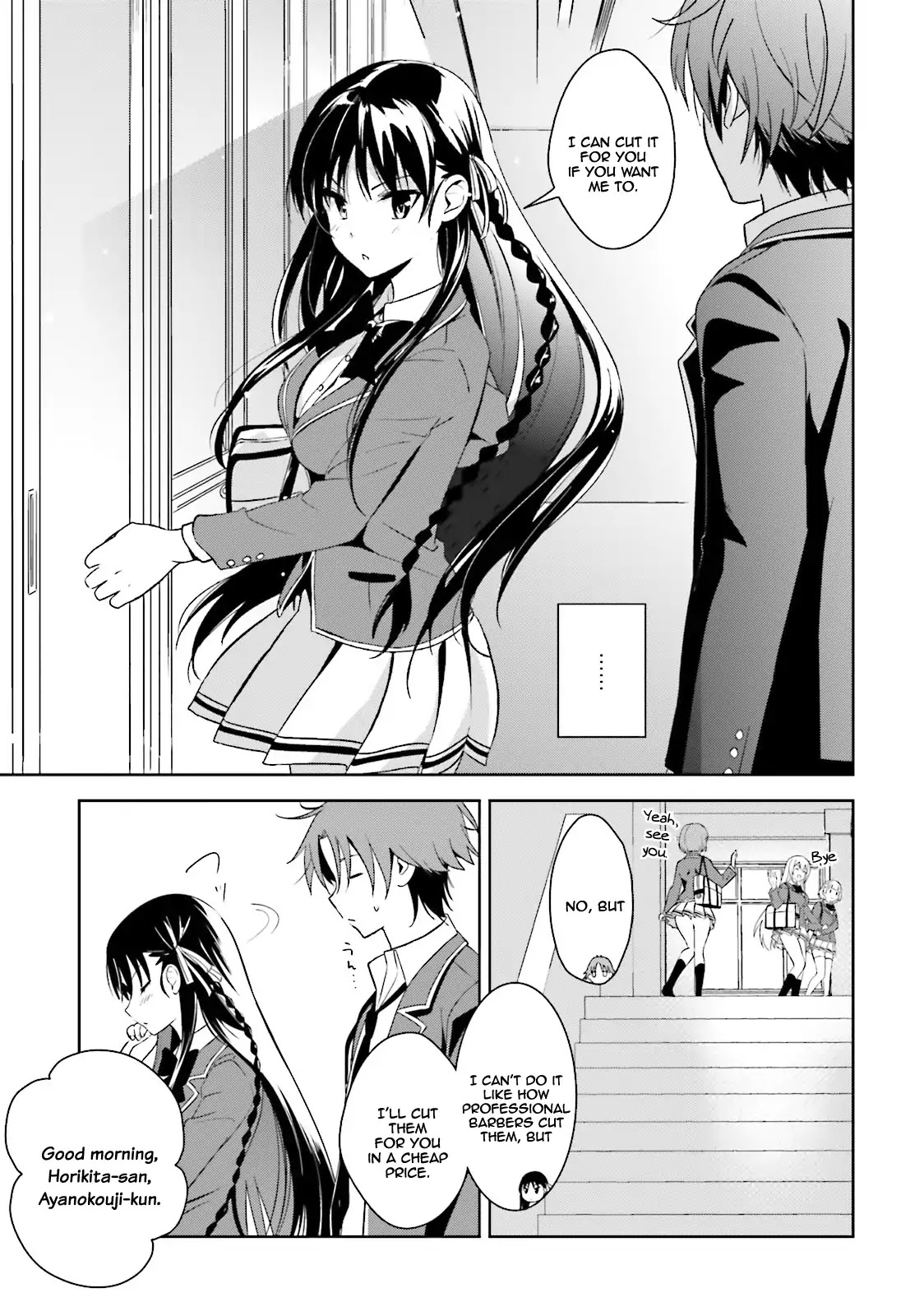 Welcome to the Classroom of the Supreme Ability Doctrine: Other School Days Chapter 1 page 7 - Chapter 1