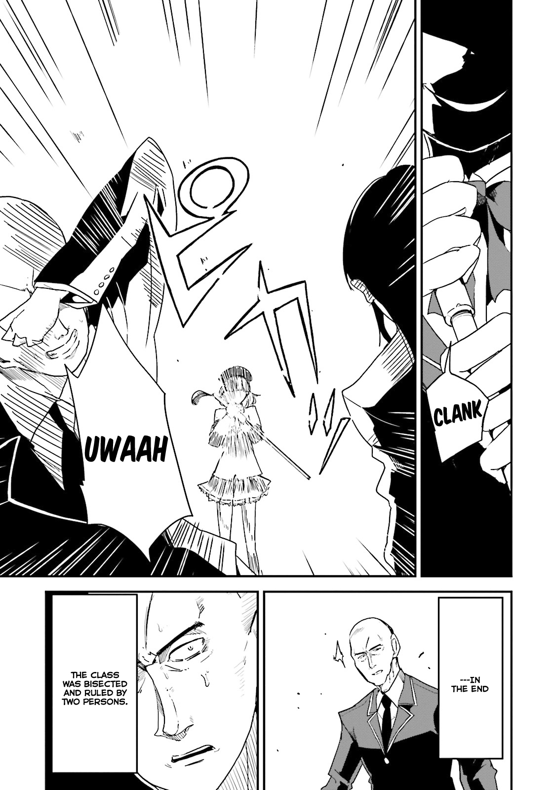 Welcome to the Classroom of the Supreme Ability Doctrine: Other School Days Chapter 2 page 12 - Chapter 2: The rulers's cane