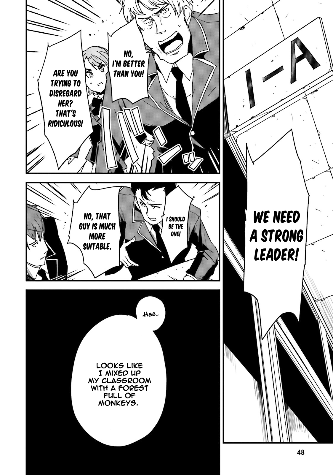 Welcome to the Classroom of the Supreme Ability Doctrine: Other School Days Chapter 2 page 3 - Chapter 2: The rulers's cane