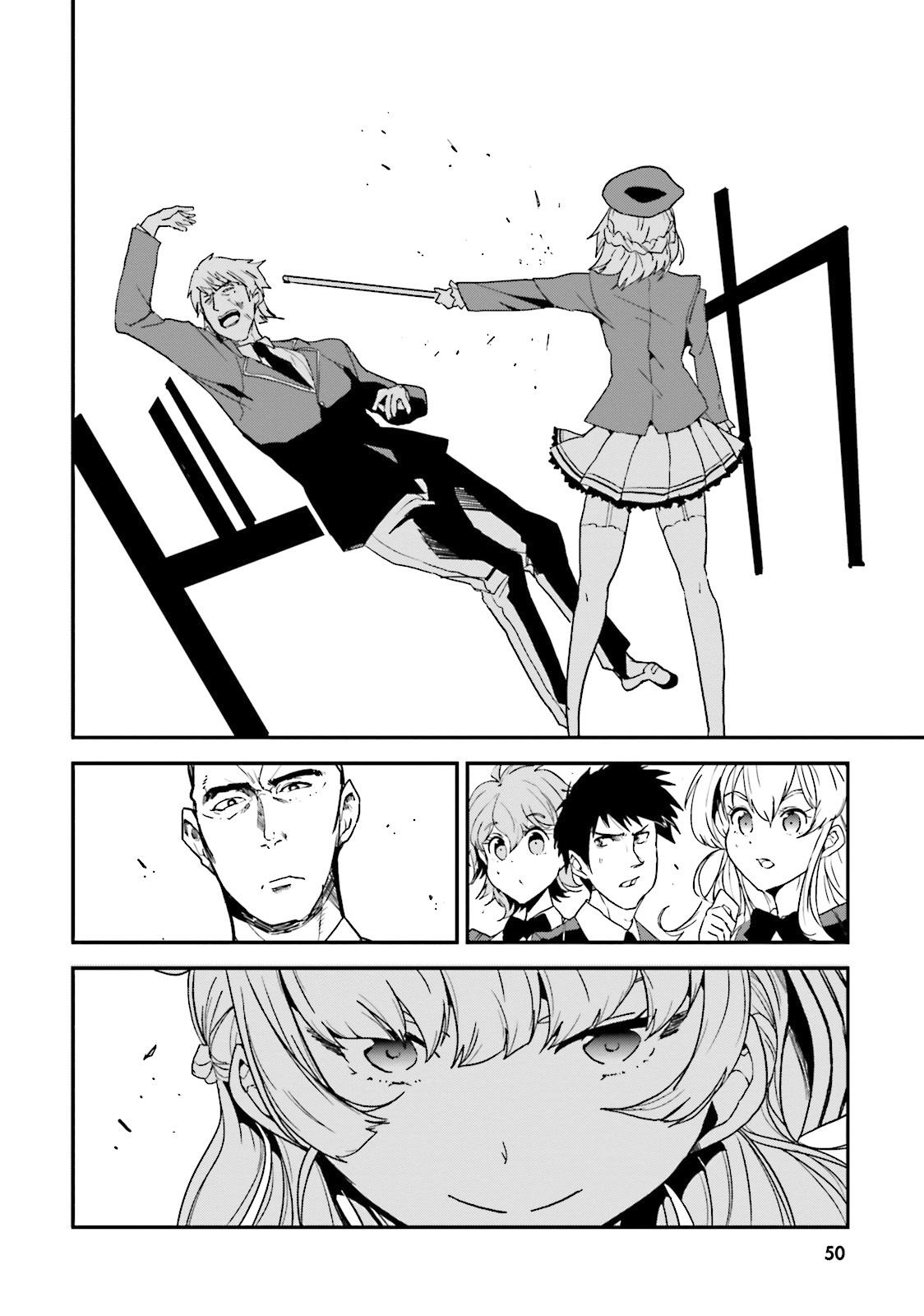 Welcome to the Classroom of the Supreme Ability Doctrine: Other School Days Chapter 2 page 5 - Chapter 2: The rulers's cane