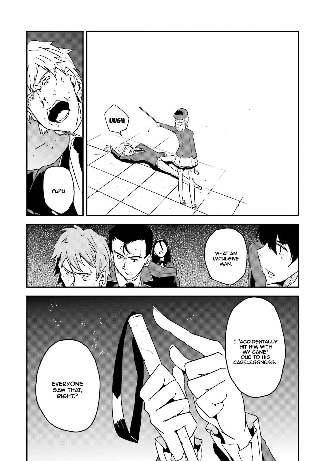Welcome to the Classroom of the Supreme Ability Doctrine: Other School Days Chapter 2 page 6 - Chapter 2: The rulers's cane
