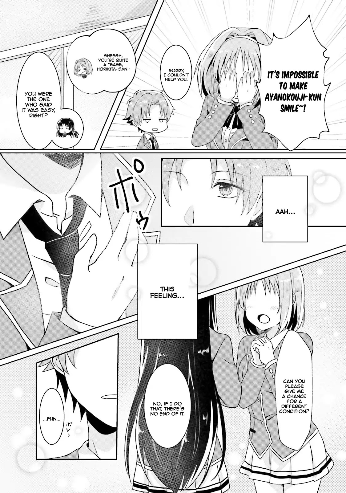 Welcome to the Classroom of the Supreme Ability Doctrine: Other School Days Chapter 3 page 7 - Chapter 3: His Hidden Ordinary Happiness