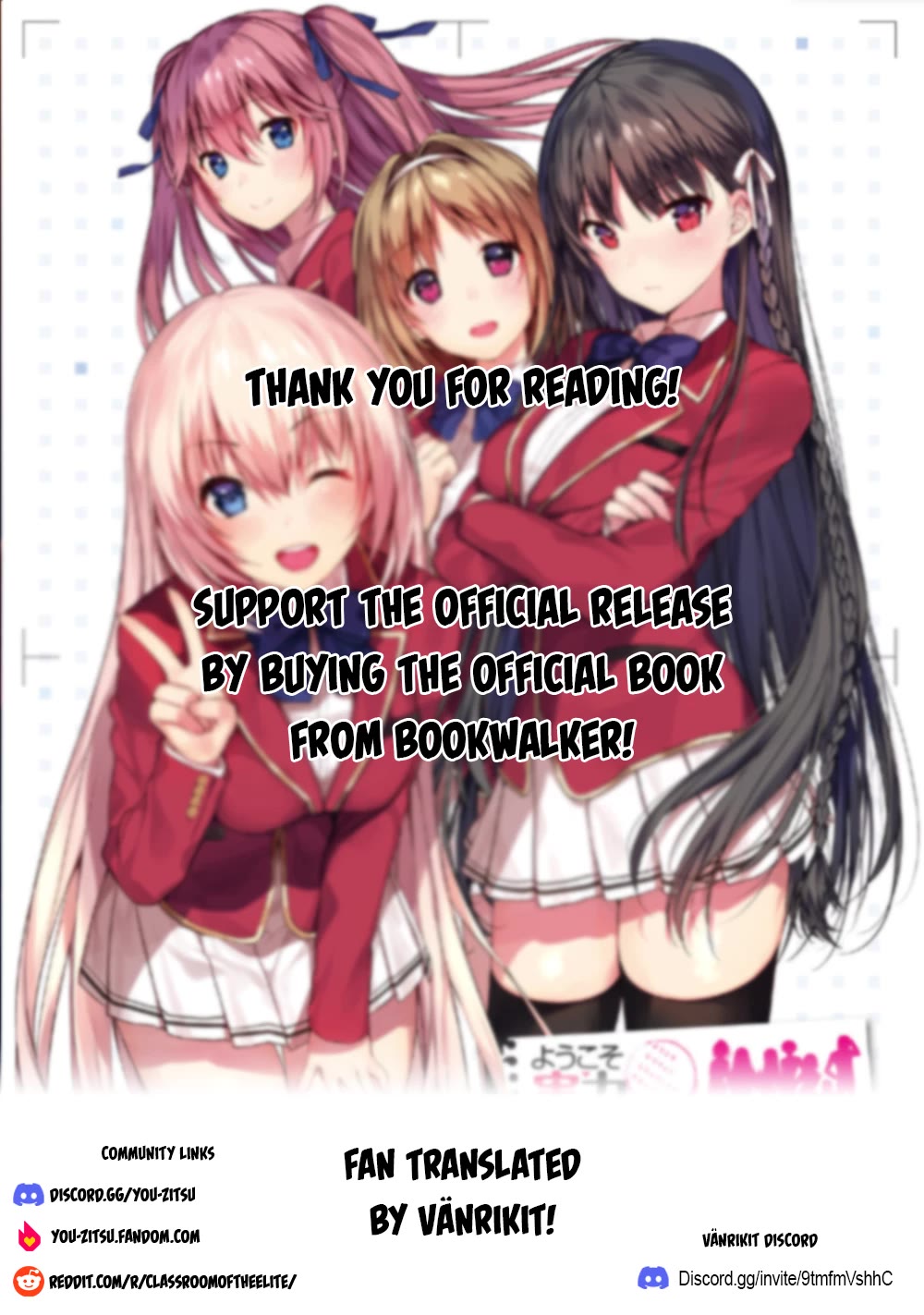 Welcome to the Classroom of the Supreme Ability Doctrine: Other School Days Chapter 7 page 16 - Chapter 7: Kiyotaka Ayanokoji Will Not Laugh [END]