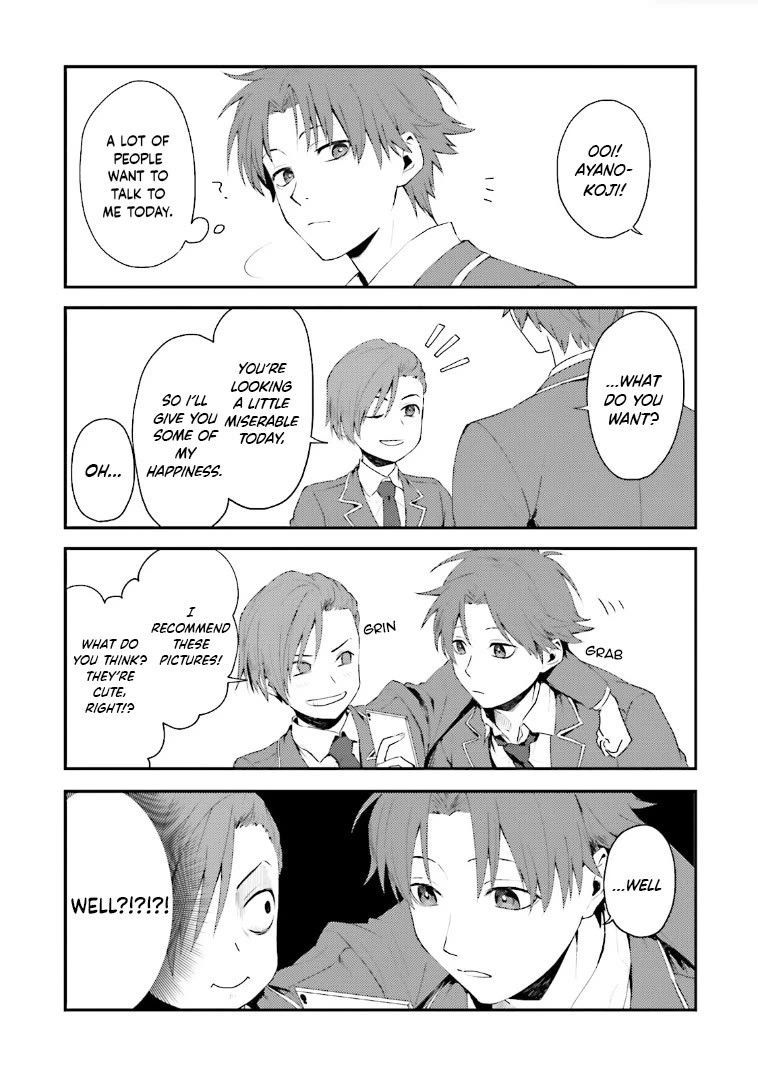 Welcome to the Classroom of the Supreme Ability Doctrine: Other School Days Chapter 7 page 7 - Chapter 7: Kiyotaka Ayanokoji Will Not Laugh [END]
