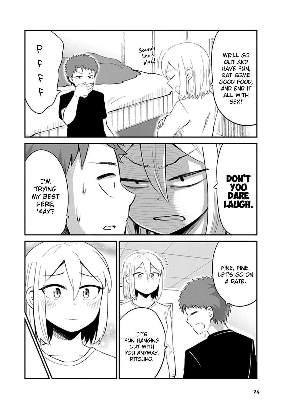We'll get married someday, but for now Chapter 3 page 4 - Chapter 3: The Prelude Date