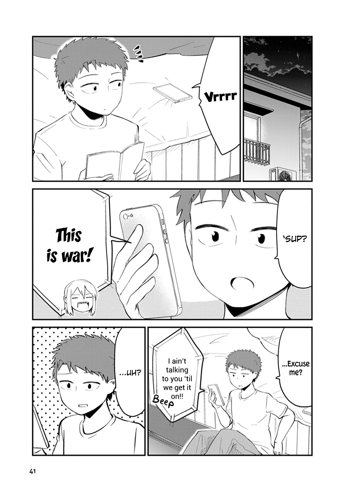We'll get married someday, but for now Chapter 6 page 3 - Chapter 6: I ain't talking to you!!