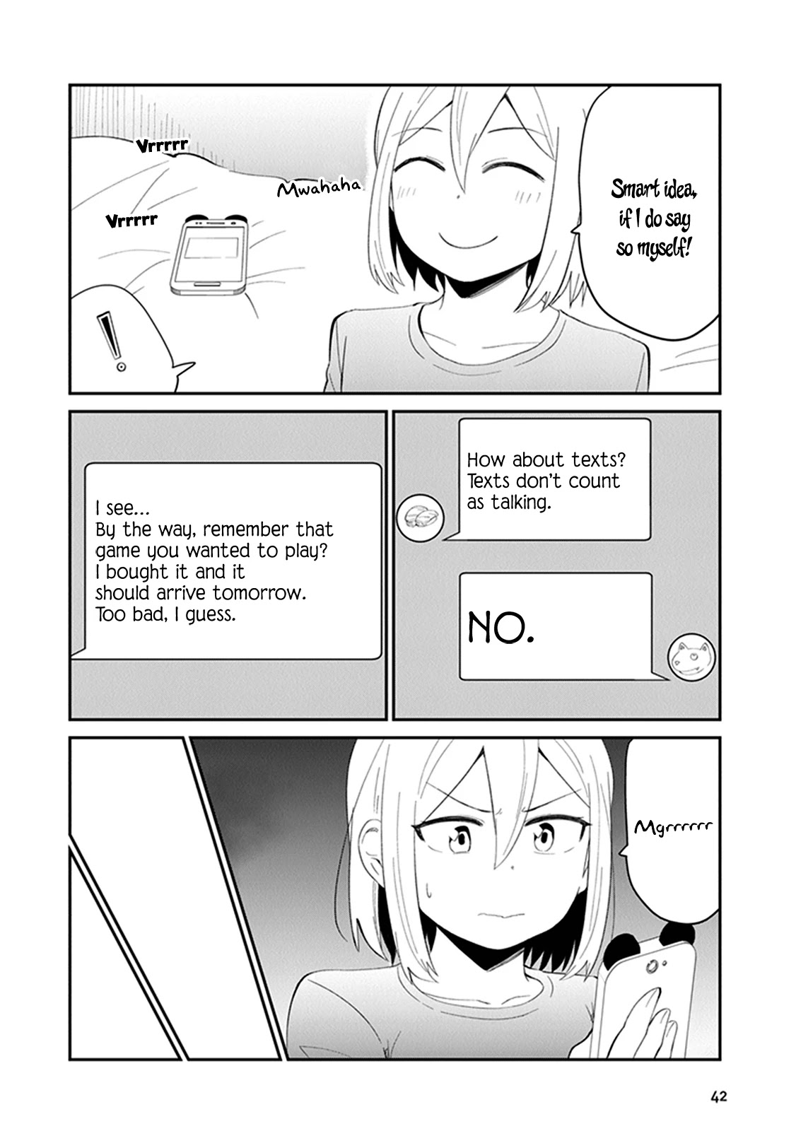 We'll get married someday, but for now Chapter 6 page 4 - Chapter 6: I ain't talking to you!!