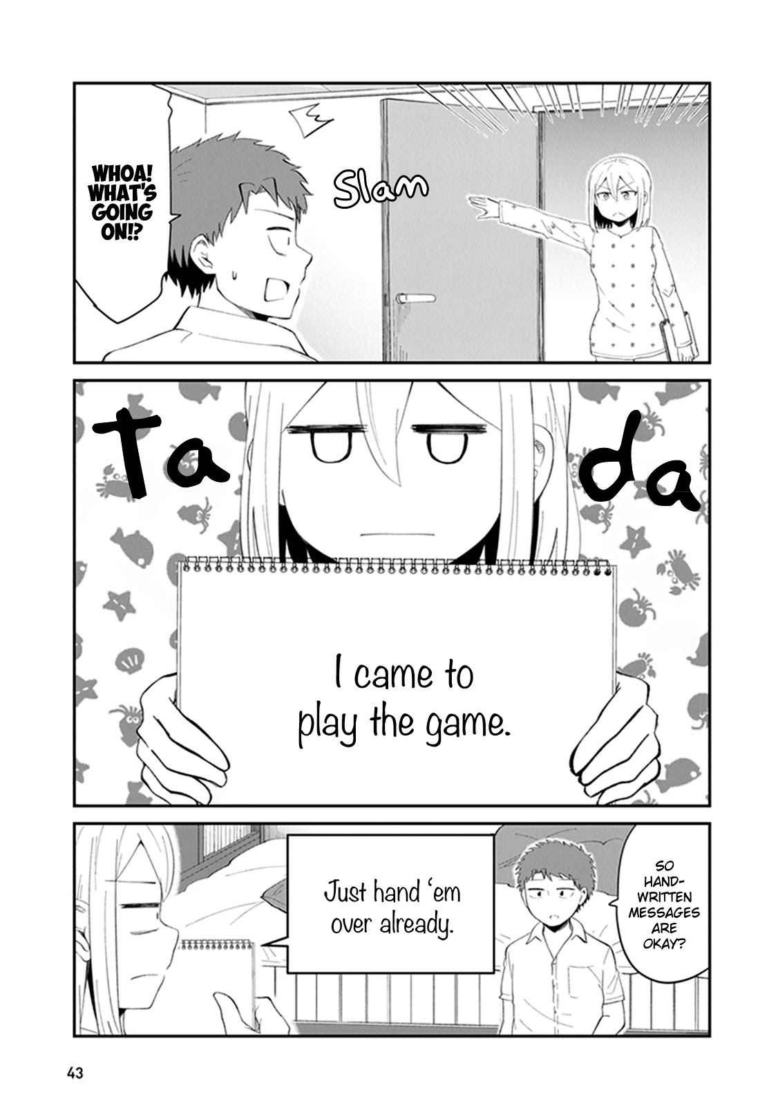 We'll get married someday, but for now Chapter 6 page 5 - Chapter 6: I ain't talking to you!!