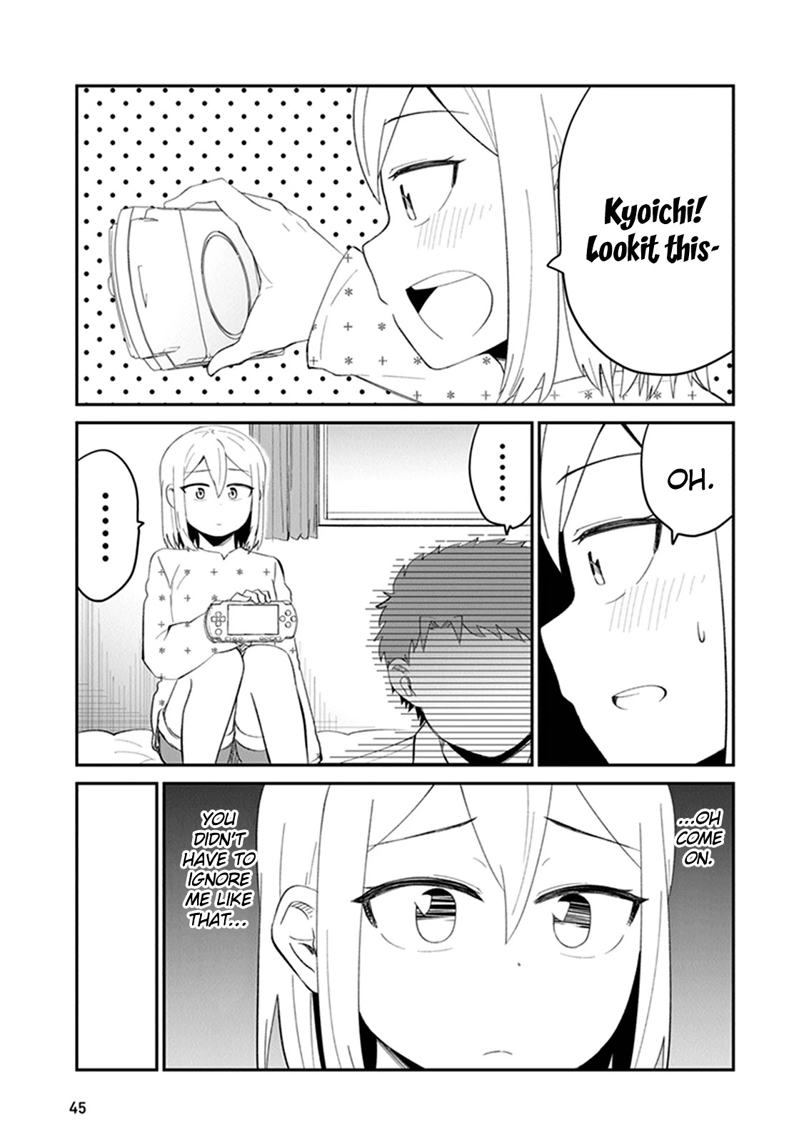 We'll get married someday, but for now Chapter 6 page 7 - Chapter 6: I ain't talking to you!!