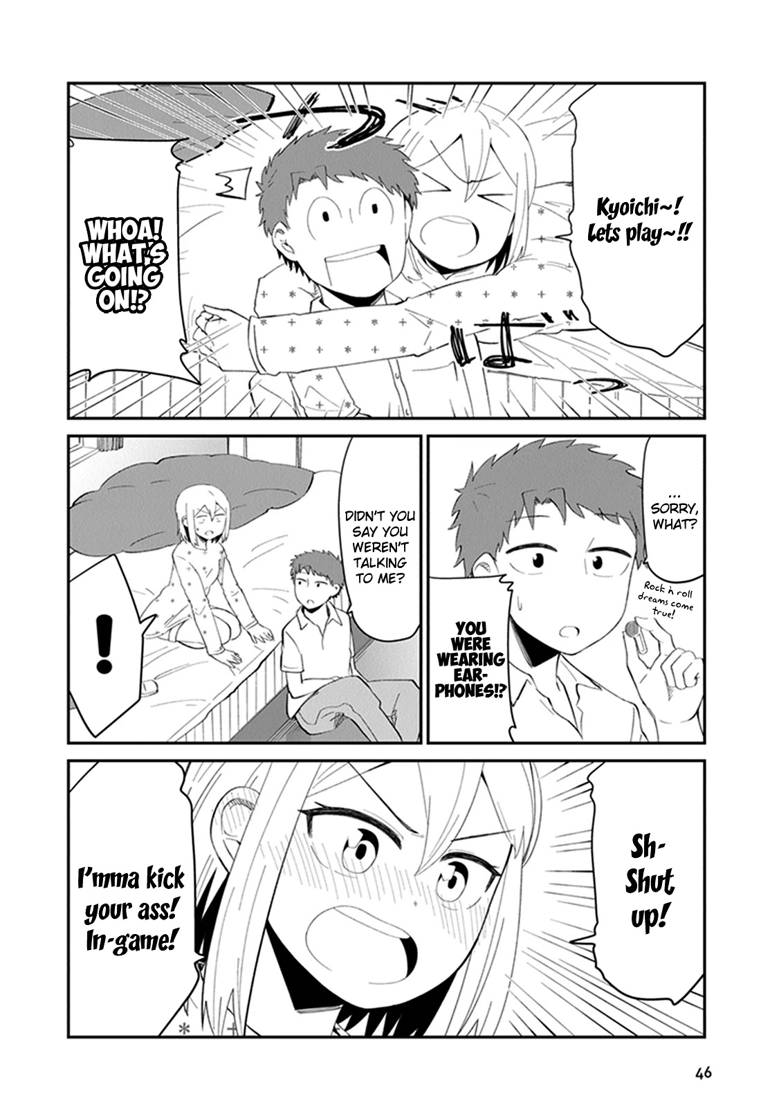 We'll get married someday, but for now Chapter 6 page 8 - Chapter 6: I ain't talking to you!!