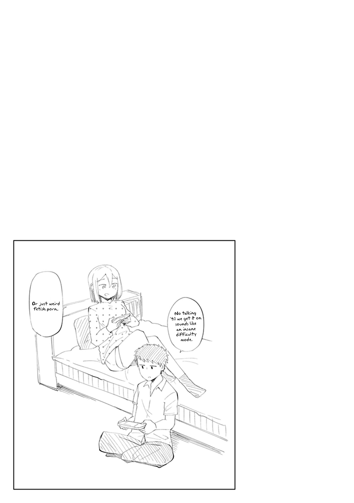 We'll get married someday, but for now Chapter 6 page 9 - Chapter 6: I ain't talking to you!!