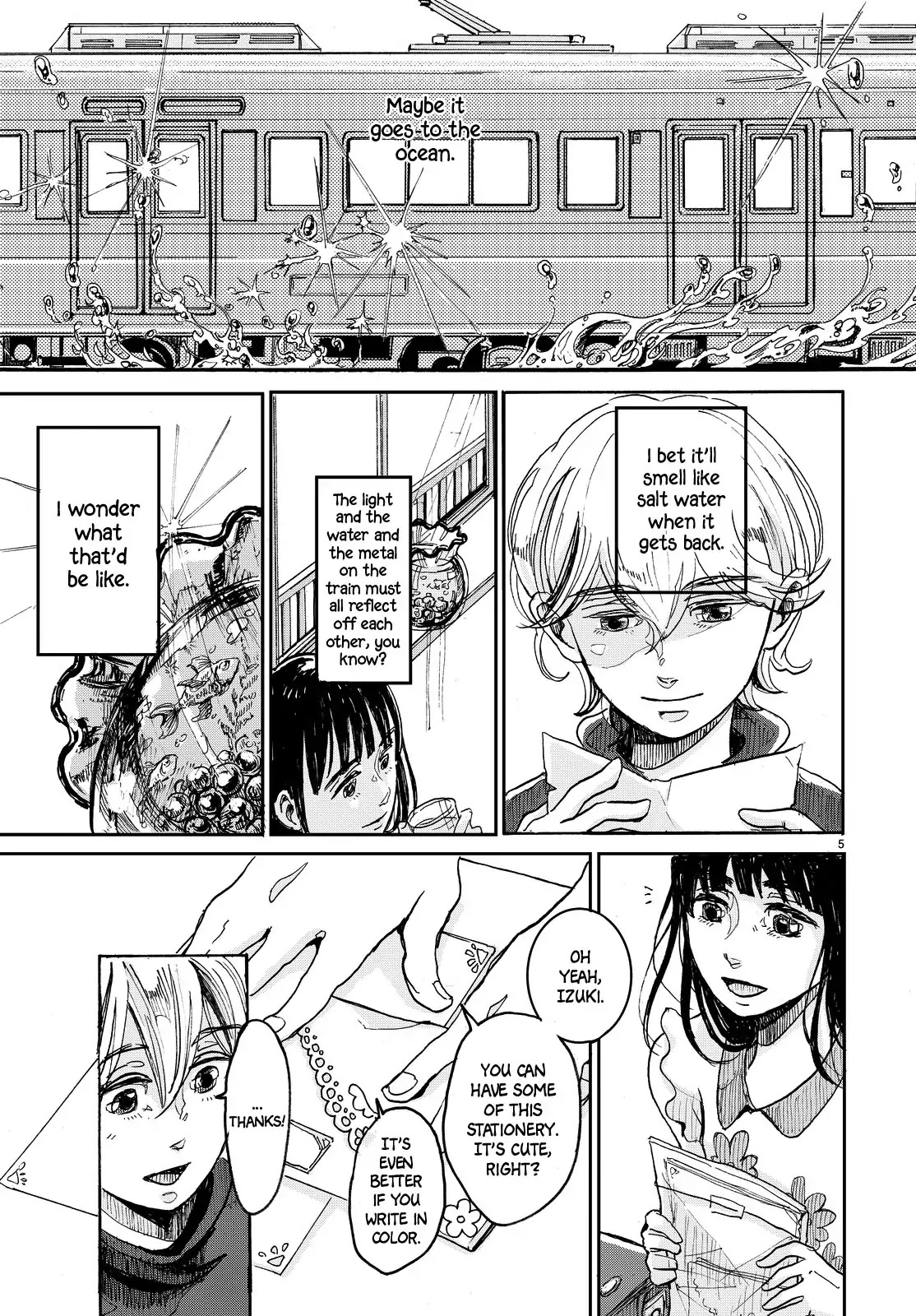 We'll Go See the Ocean. Chapter 1 page 5 - Chapter 1: One shot