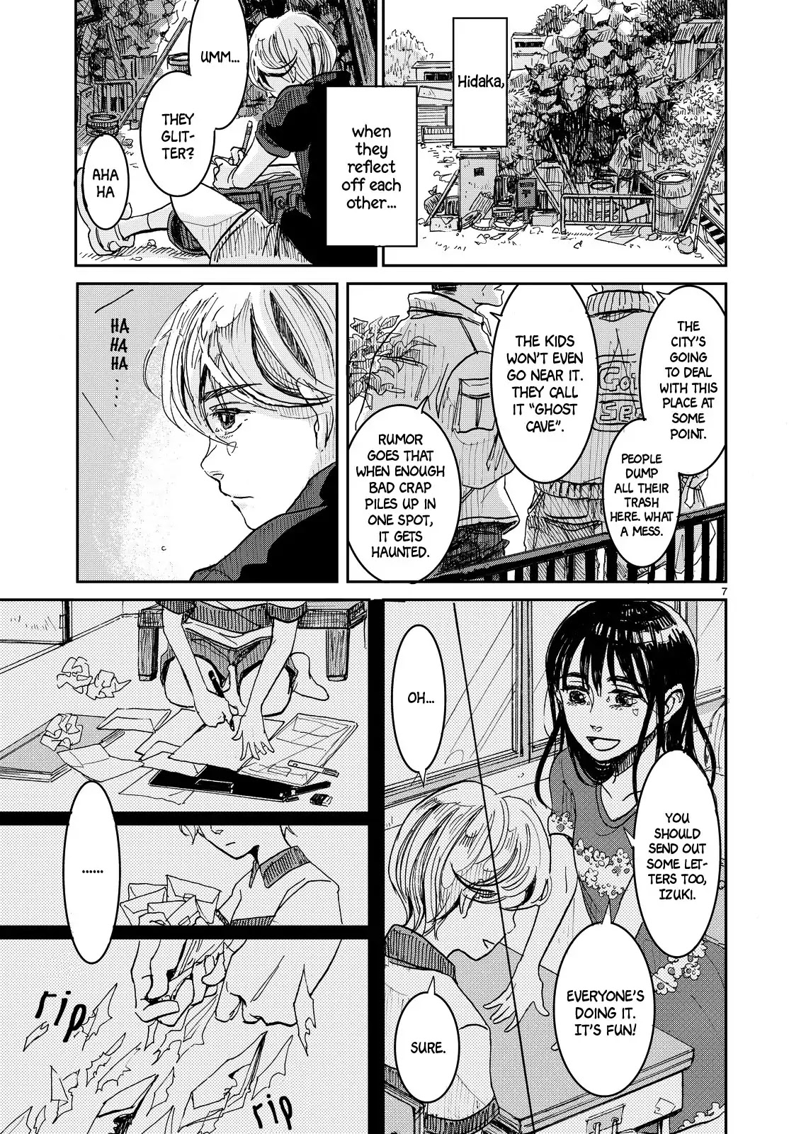 We'll Go See the Ocean. Chapter 1 page 7 - Chapter 1: One shot