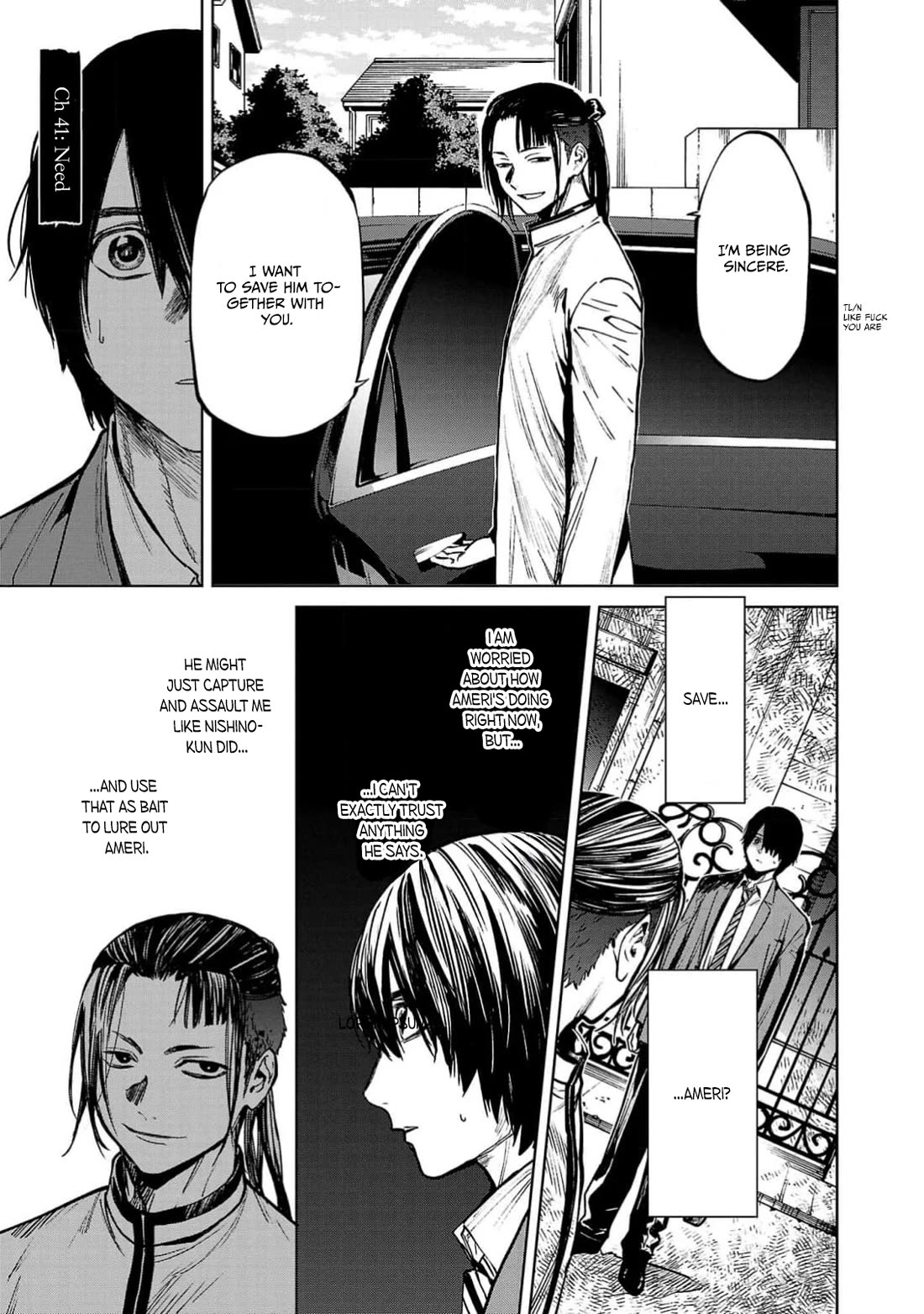 Well, Shall I Murder Instead of You? Chapter 41 page 2 - Chapter 41: Need