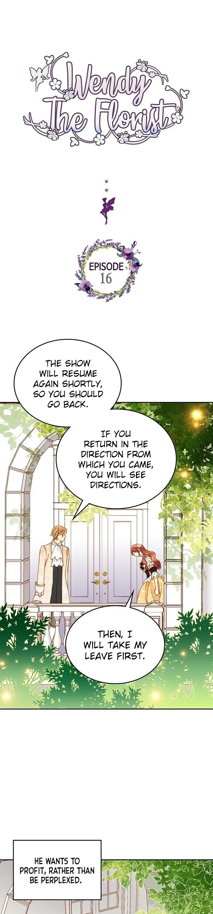 Wendy the Florist Chapter 16 page 1 - Chapter 16