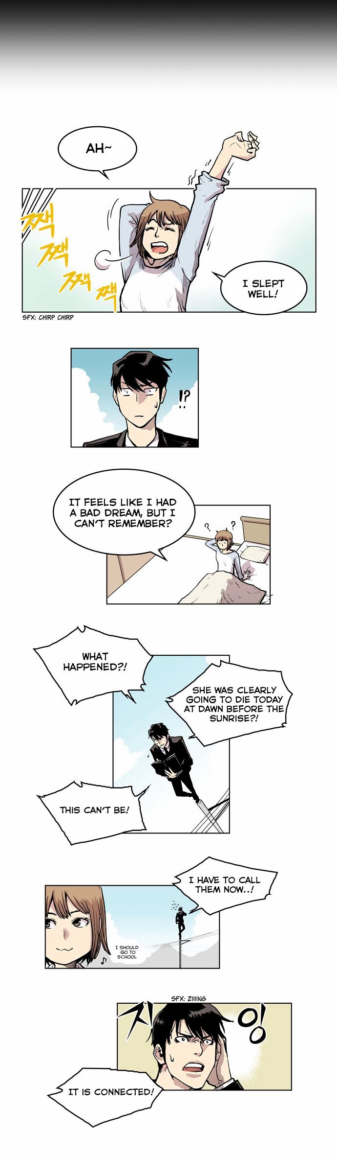 West-North's Grim Reaper Chapter 1 page 12 - Chapter 1 : The girl who's got her life extended