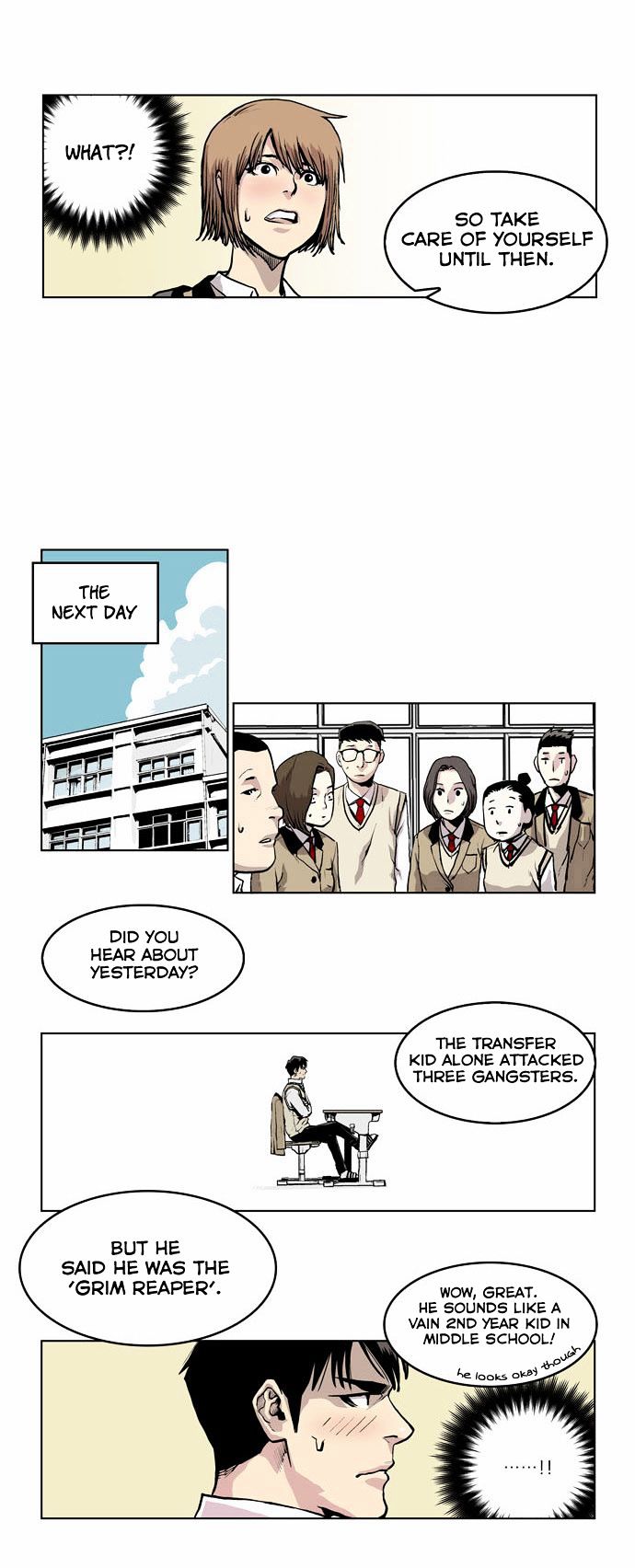 West-North's Grim Reaper Chapter 1 page 27 - Chapter 1 : The girl who's got her life extended