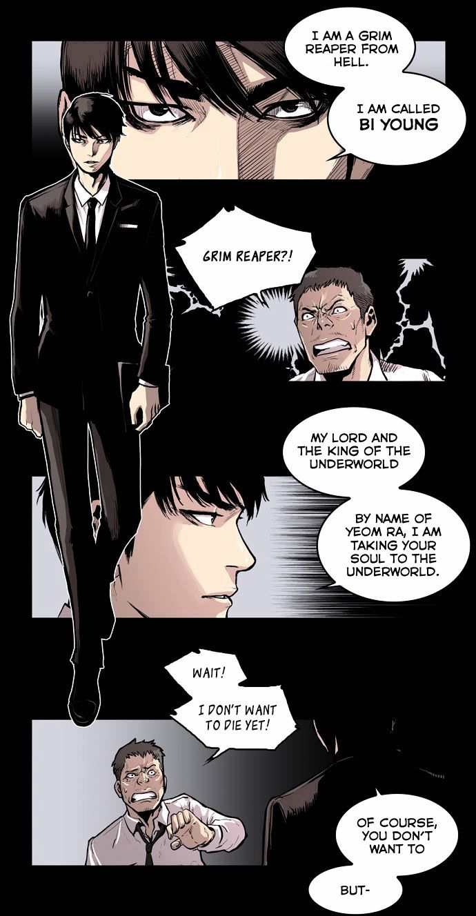 West-North's Grim Reaper Chapter 1 page 3 - Chapter 1 : The girl who's got her life extended
