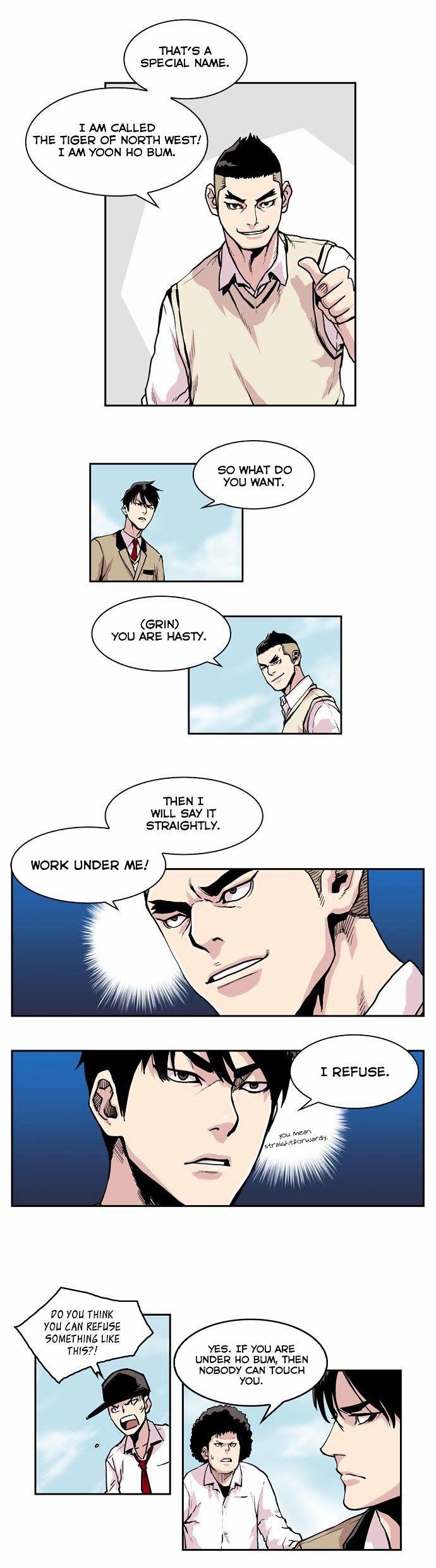 West-North's Grim Reaper Chapter 2 page 11 - Chapter 2 : West-North's Tiger