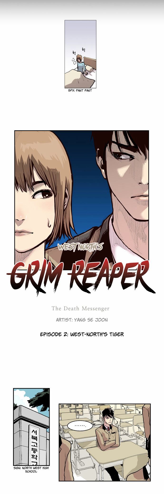 West-North's Grim Reaper Chapter 2 page 4 - Chapter 2 : West-North's Tiger