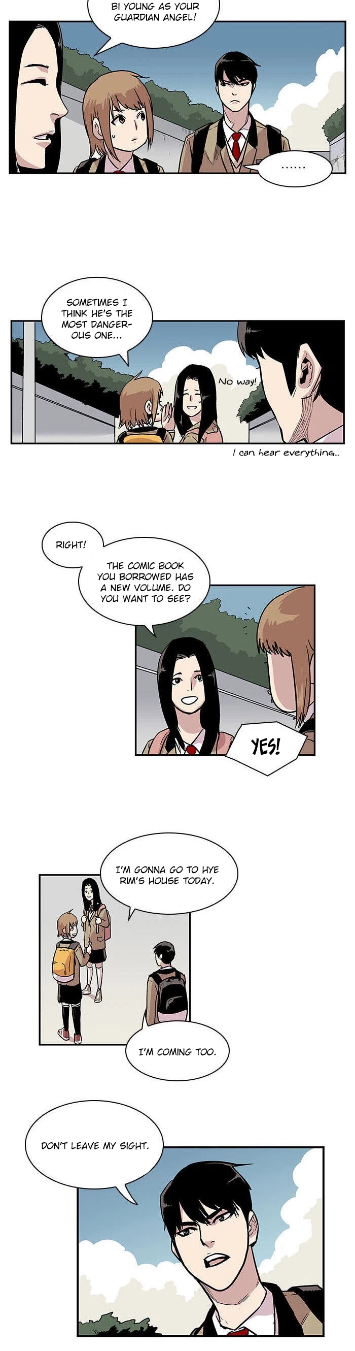 West-North's Grim Reaper Chapter 21 page 14 - Chapter 21: Hidden Gaze (1)