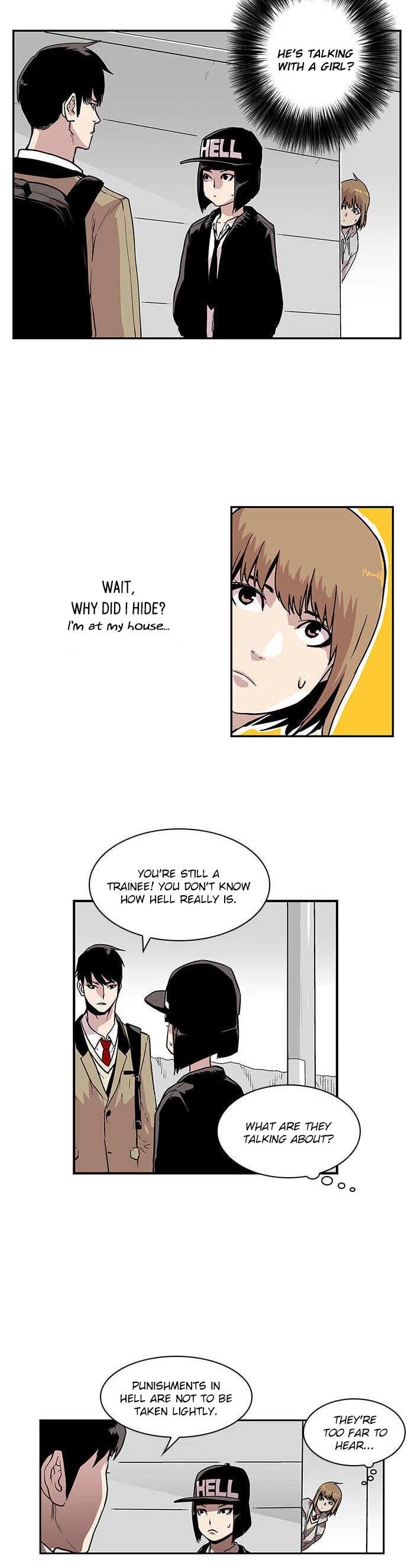 West-North's Grim Reaper Chapter 21 page 5 - Chapter 21: Hidden Gaze (1)