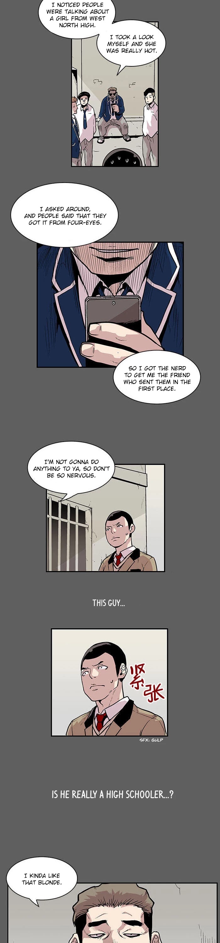 West-North's Grim Reaper Chapter 22 page 9 - Chapter 22: Hidden Gaze (2)