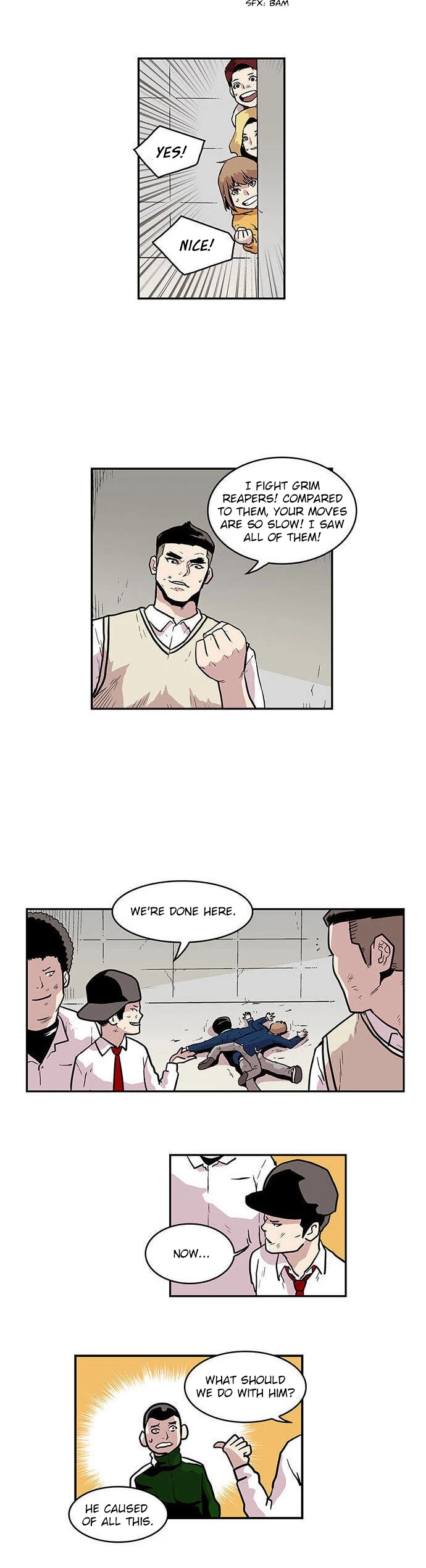 West-North's Grim Reaper Chapter 26 page 11 - Chapter 26: Hidden Gaze (6)