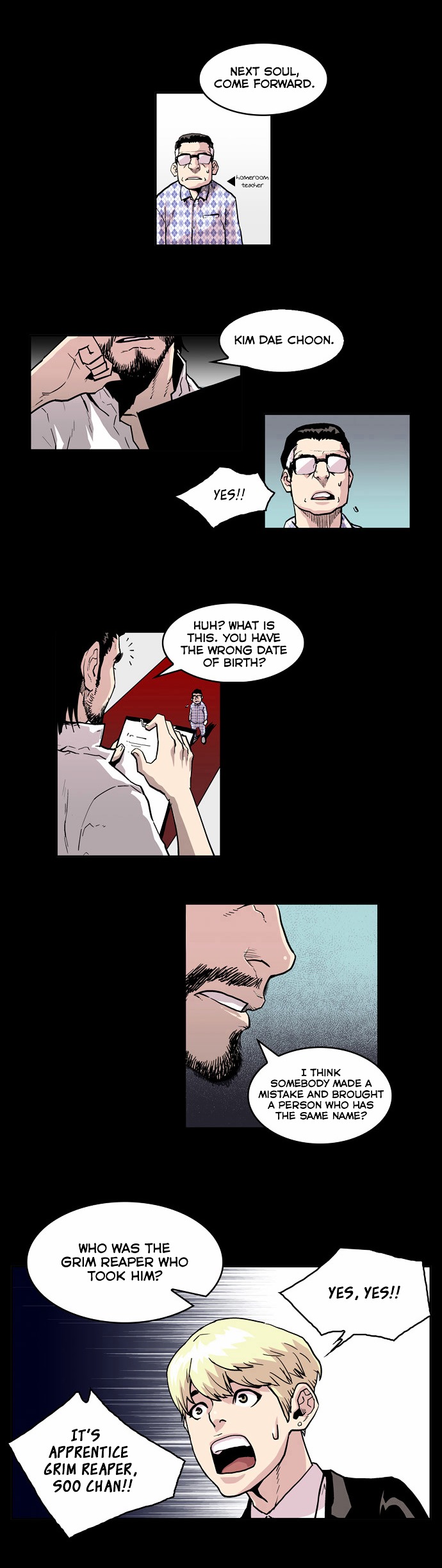 West-North's Grim Reaper Chapter 4 page 12 - Chapter 4 : Death Messenger's Failure 1