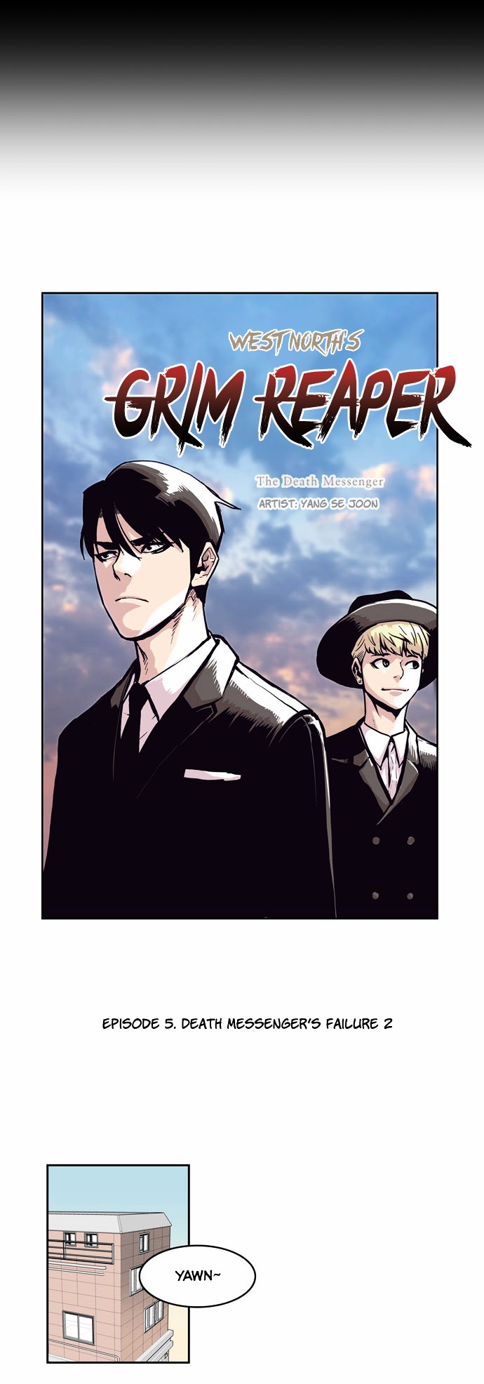 West-North's Grim Reaper Chapter 5 page 3 - Chapter 5 : Death Messenger's Failure 2