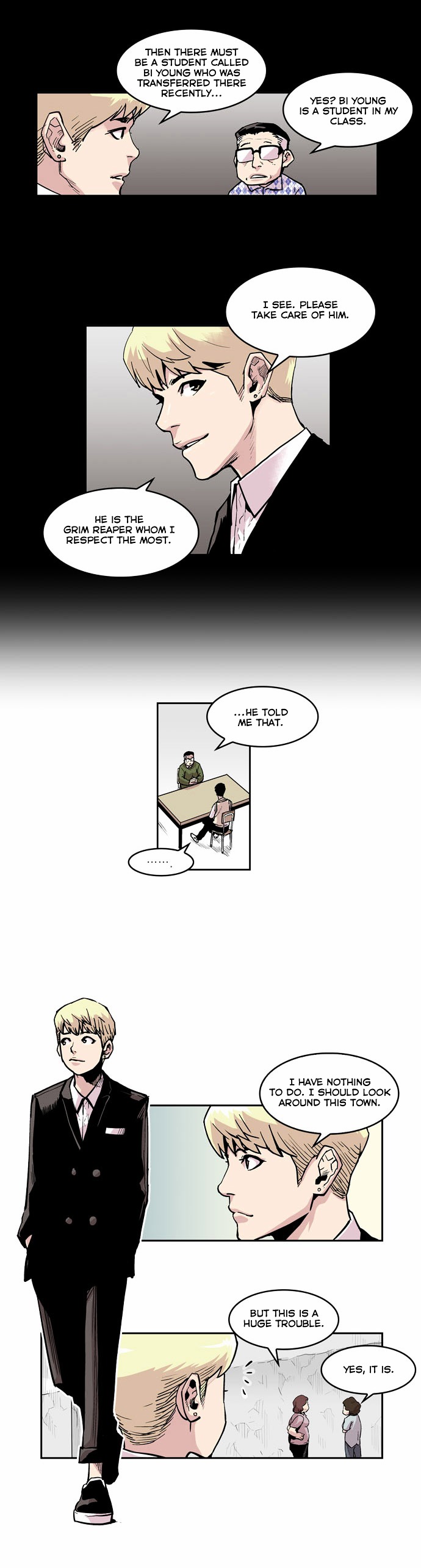 West-North's Grim Reaper Chapter 5 page 9 - Chapter 5 : Death Messenger's Failure 2