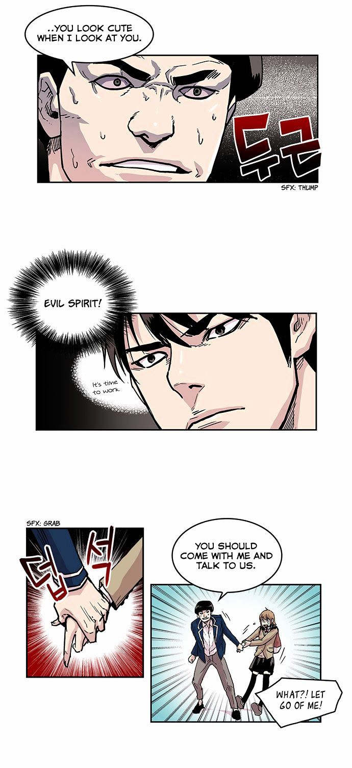 West-North's Grim Reaper Chapter 7 page 12 - Chapter 7 : Class President's Courage
