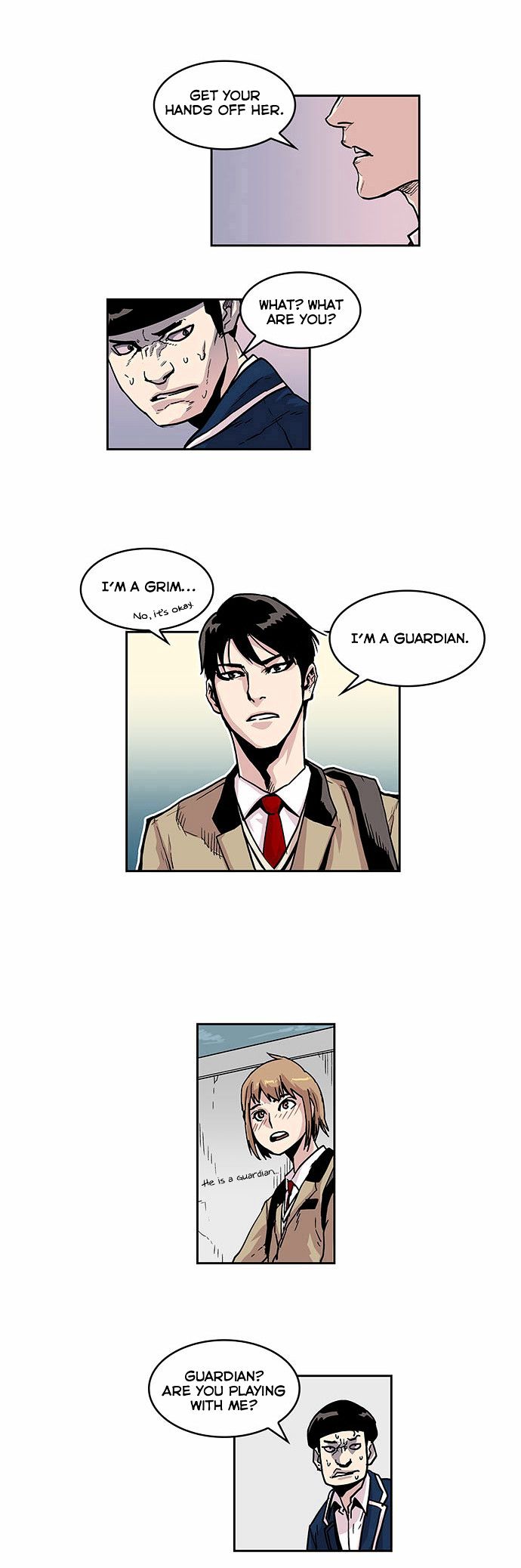 West-North's Grim Reaper Chapter 7 page 13 - Chapter 7 : Class President's Courage