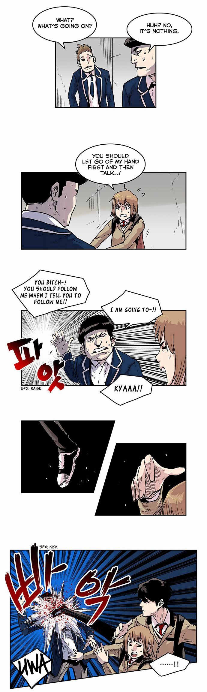West-North's Grim Reaper Chapter 7 page 14 - Chapter 7 : Class President's Courage