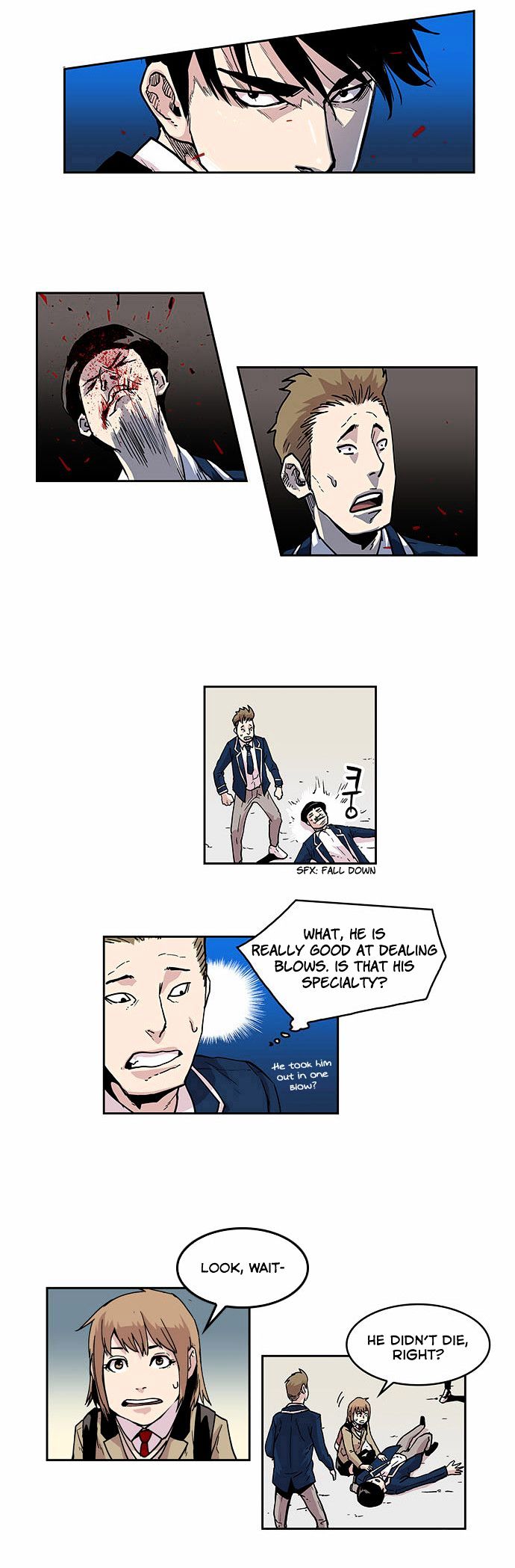 West-North's Grim Reaper Chapter 7 page 15 - Chapter 7 : Class President's Courage