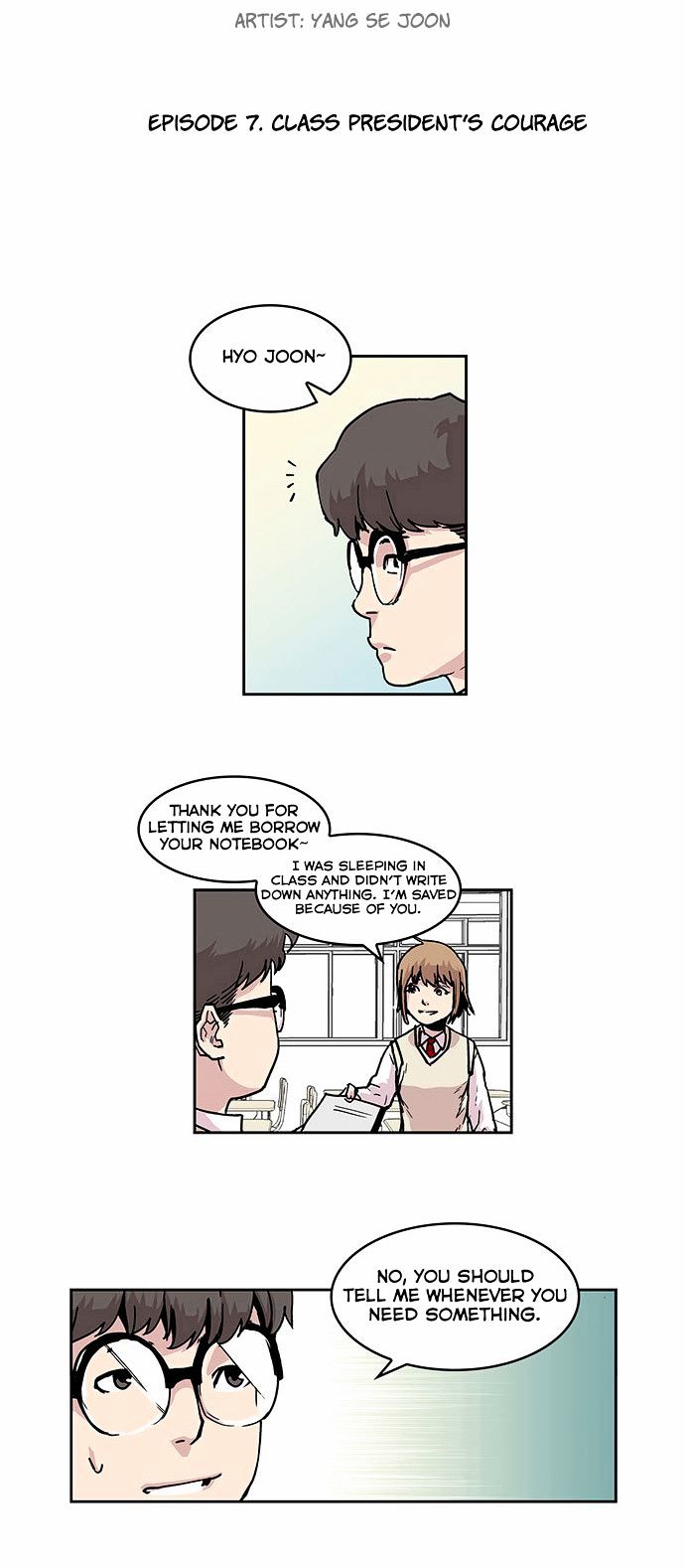 West-North's Grim Reaper Chapter 7 page 3 - Chapter 7 : Class President's Courage