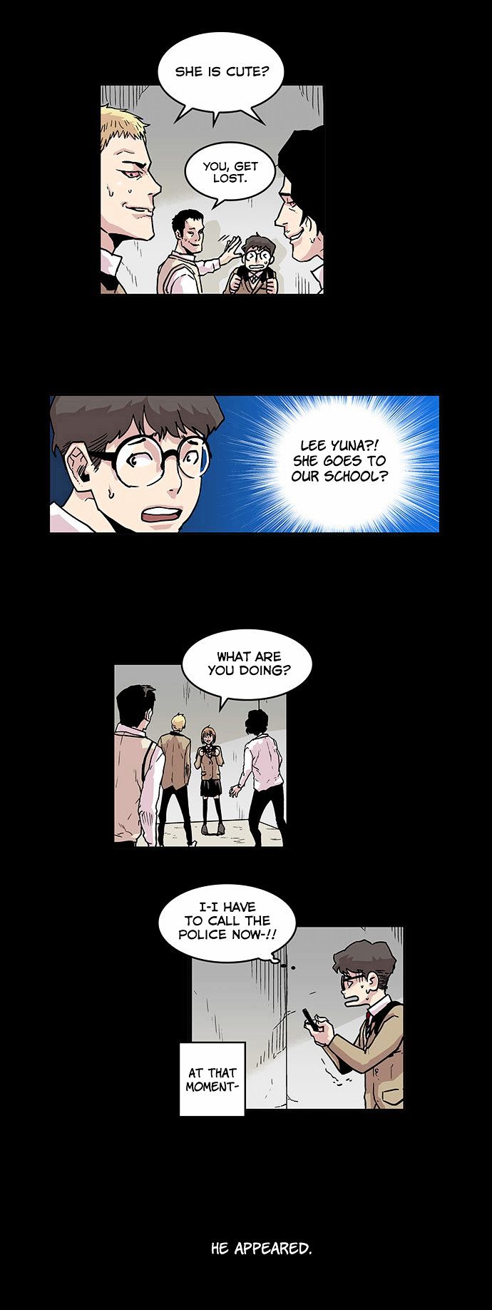 West-North's Grim Reaper Chapter 7 page 5 - Chapter 7 : Class President's Courage