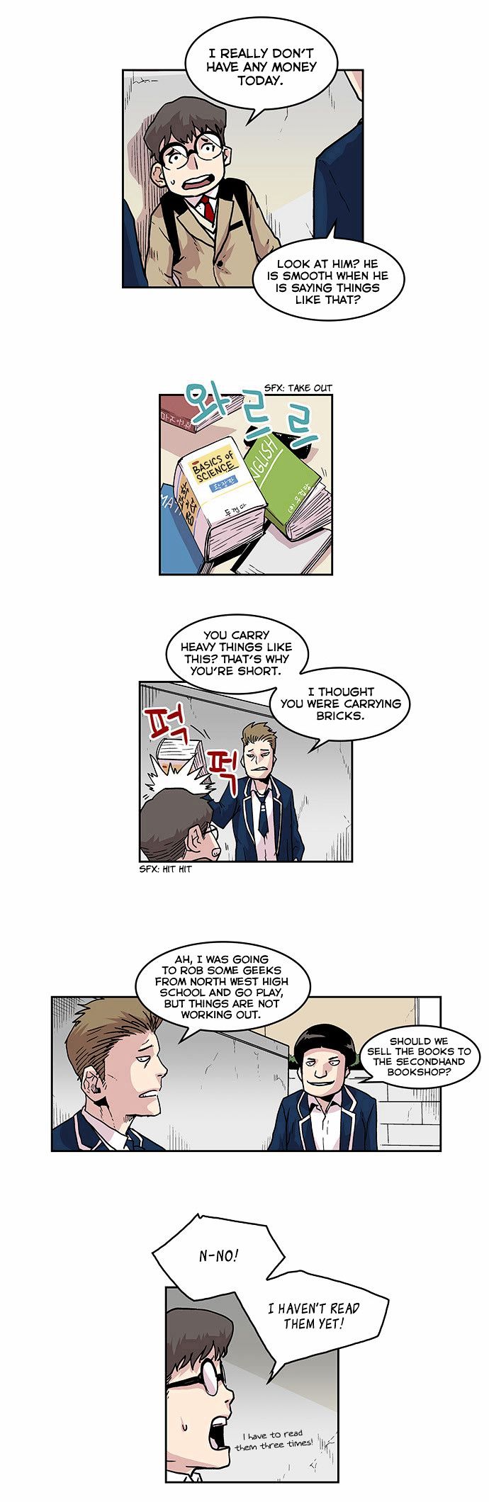 West-North's Grim Reaper Chapter 7 page 8 - Chapter 7 : Class President's Courage