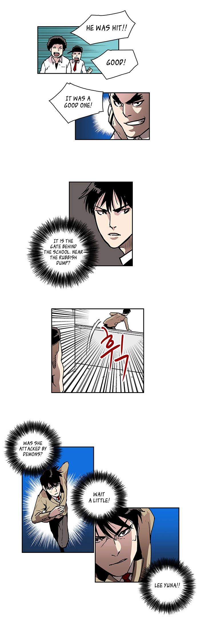 West-North's Grim Reaper Chapter 8 page 15 - Chapter 8 : Escaping Demon Hunting 1