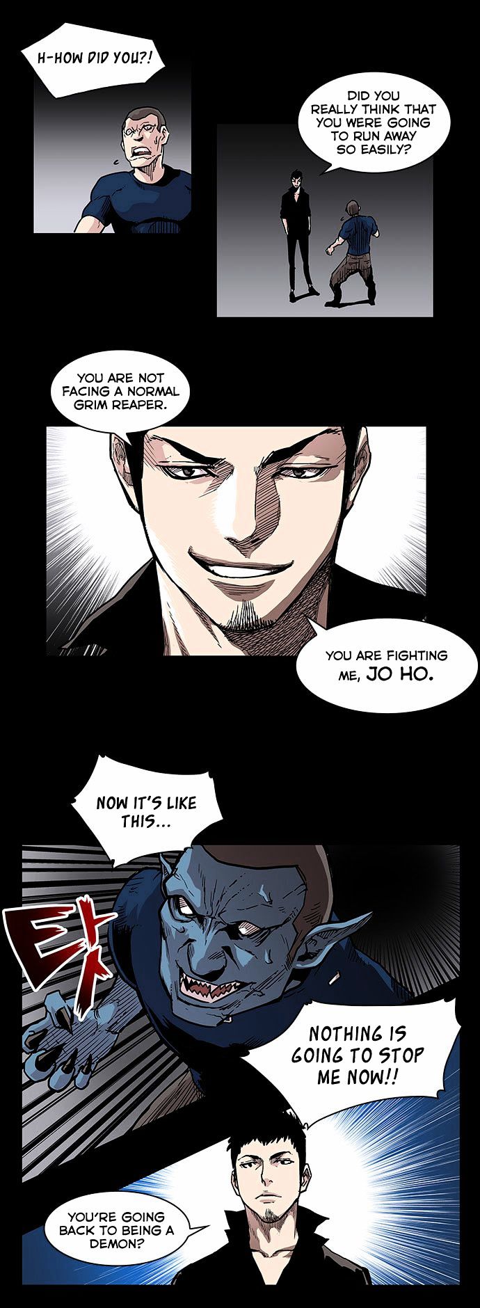 West-North's Grim Reaper Chapter 8 page 3 - Chapter 8 : Escaping Demon Hunting 1