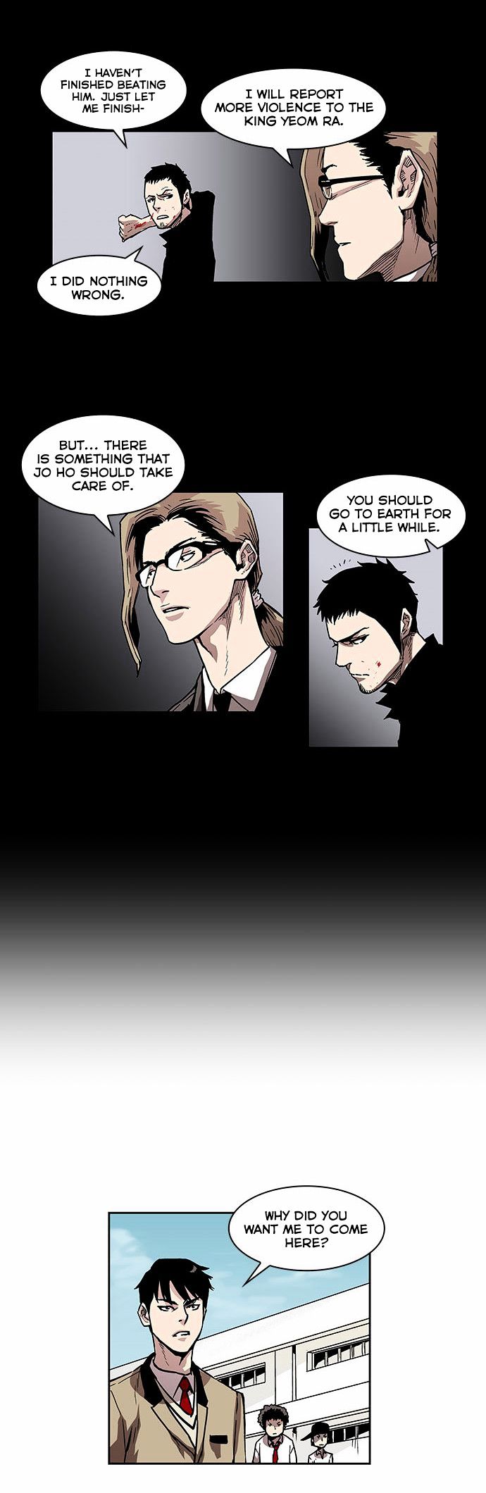 West-North's Grim Reaper Chapter 8 page 7 - Chapter 8 : Escaping Demon Hunting 1