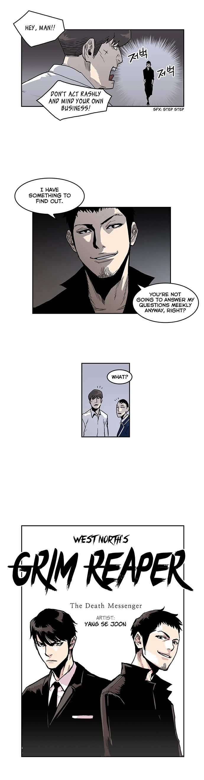 West-North's Grim Reaper Chapter 9 page 3 - Chapter 9 : Escaping Demon Hunting 2