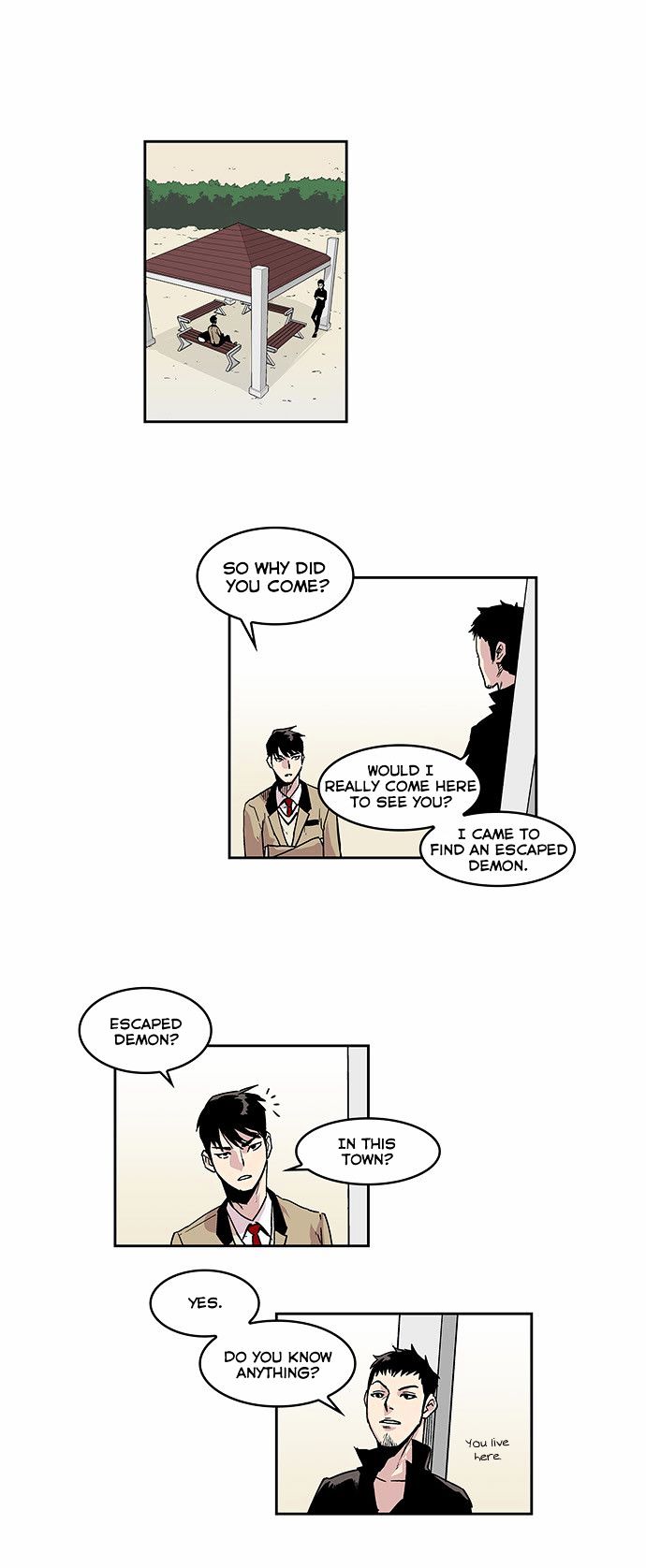 West-North's Grim Reaper Chapter 9 page 8 - Chapter 9 : Escaping Demon Hunting 2