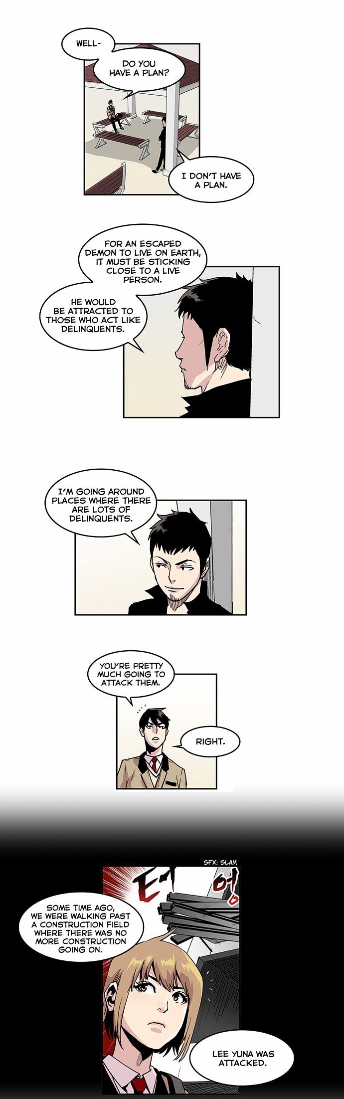 West-North's Grim Reaper Chapter 9 page 9 - Chapter 9 : Escaping Demon Hunting 2