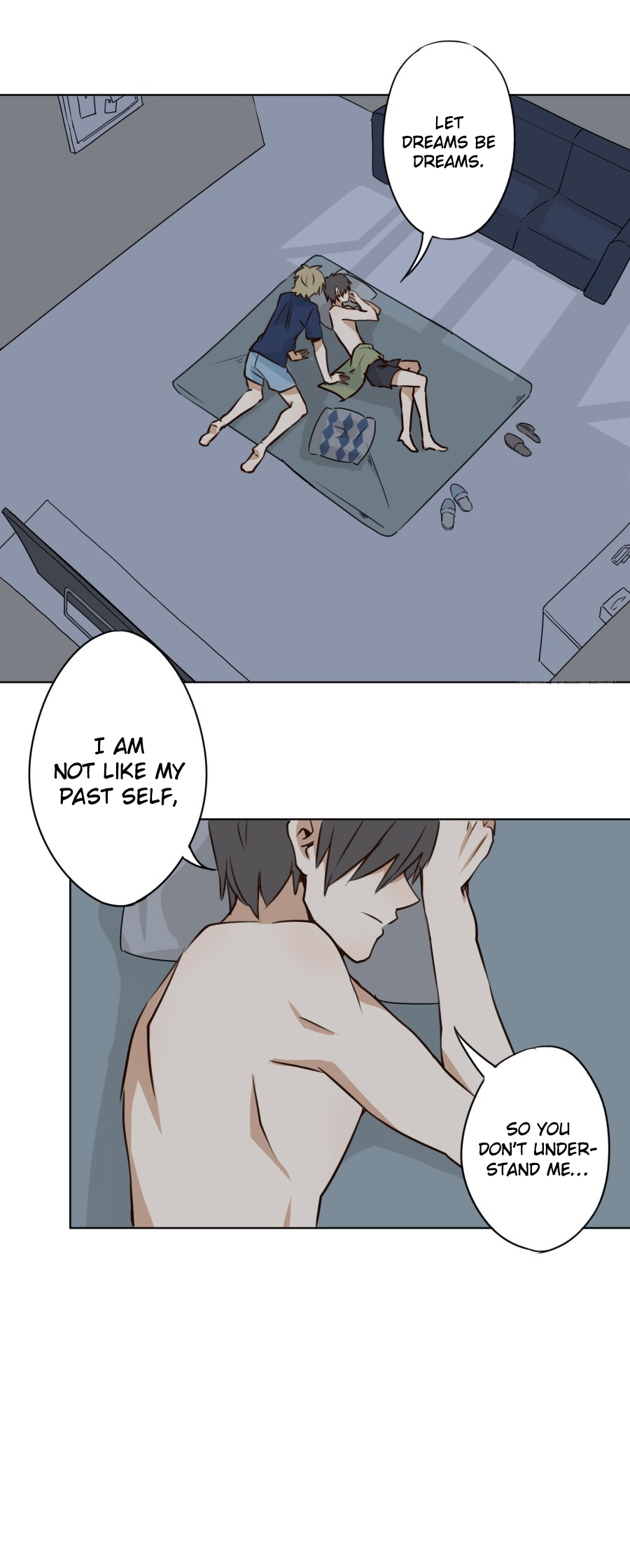 Whale Ears Chapter 6 page 39 - Chapter 6: A night of same bed, different dreams
