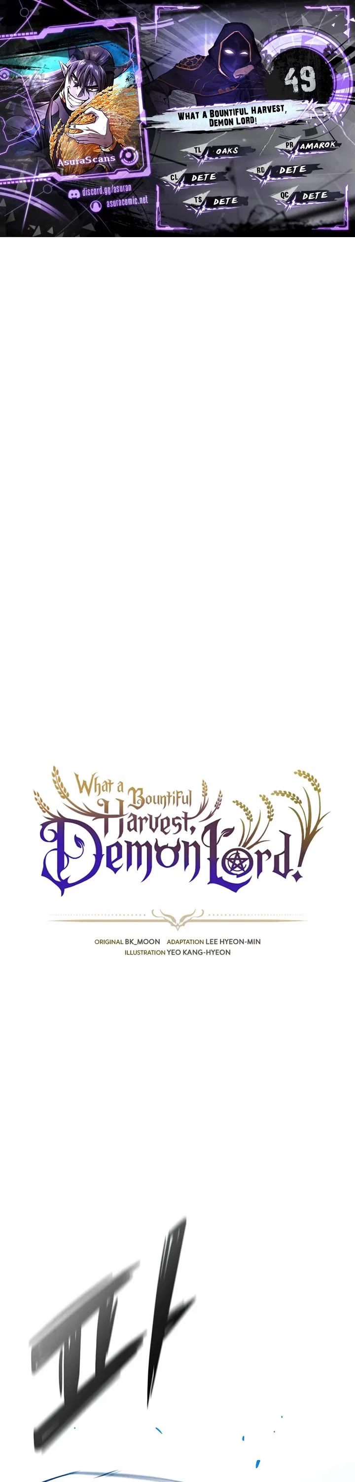What a Bountiful Harvest, Demon Lord! Chapter 49 page 1 - Chapter 49