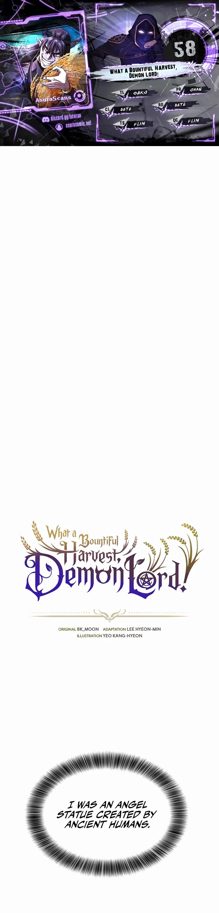 What a Bountiful Harvest, Demon Lord! Chapter 58 page 1 - Chapter 58