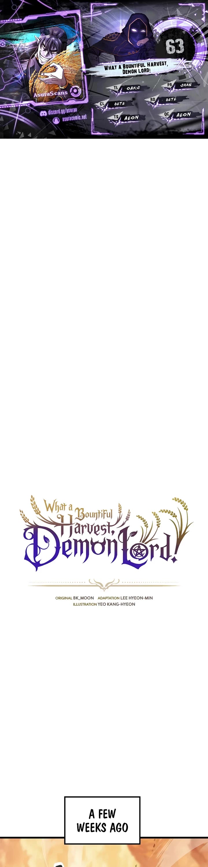What a Bountiful Harvest, Demon Lord! Chapter 63 page 1 - Chapter 63